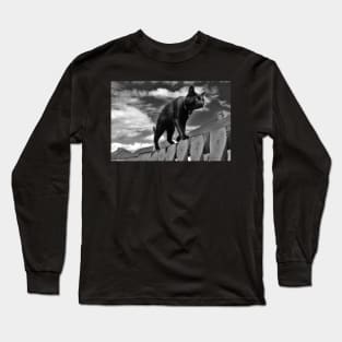 Cat on a Mission Long Sleeve T-Shirt